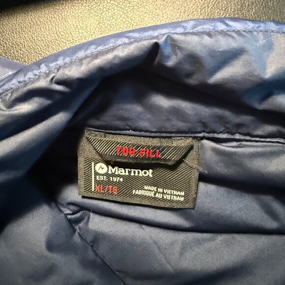 Marmot Highlander 700 Fill Down Jacket - Women's Arctic Navy , Size: XL - Picture 8 of 11